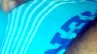 taking off underwear to show hard dick!