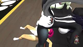 second orgy at the secondlife vd club daydreamer0581 foxo asha