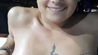 Rasta Woman Bathing In Bathtub