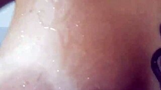 Rasta Woman Bathing In Bathtub