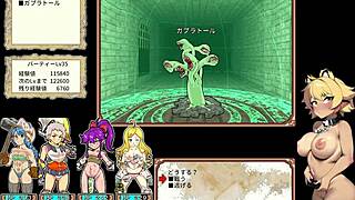 Danero+ Live Play: 4 Bitches Explore Dungeon In Sex Game Part 1