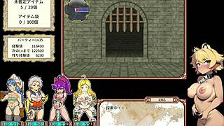 Danero+ Live Play: 4 Bitches Explore Dungeon In Sex Game Part 1