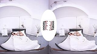 Virtual taboo - tasting my stepdaughter and her blonde bestie in a steamy POV encounter. They drive me wild!