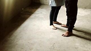 school girlfriend fucked in new house!