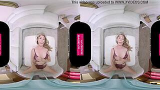 Hot Babe Verronica Kirei Teases with Toys in VR Masturbation Session
