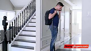 Ginger edyn blair gets her green lingerie taken off