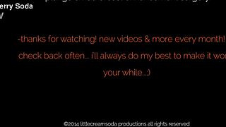 Cherrysoda's classic retro blowjob sucking cock