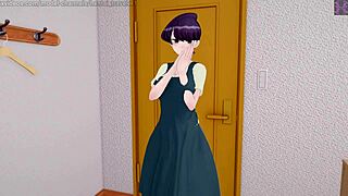 Komi Can't Communicate In Hot Afternoon At Shoko House!