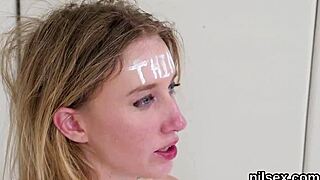 Slutty teen in ass hole loony bin for treatment