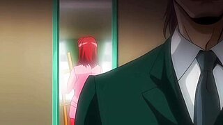 I got bound in this hentai episode with the teacher and ended in a creampie, oops!