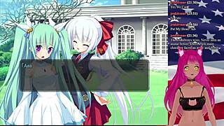 I watch Vtuber LewdNeko play My Girlfriend Is The President Part 6