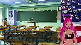 I watch Vtuber LewdNeko play My Girlfriend Is The President Part 6