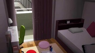 intriguing creampie in anime episode three