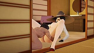 lady dimitrescu found me in this 4k 60fps 3d hentai game uncensored ultra settings