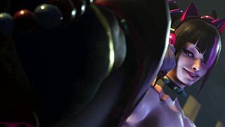 Nude mods for Street Fighter 6 featuring Cammy, Chun Li, and Juri