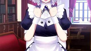 anime character sakuya in a story adventure