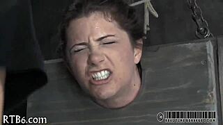 Slave Submits To BDSM Collar Punishment!