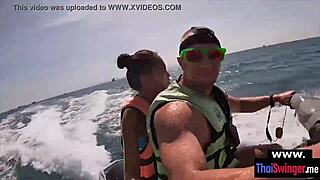 hot saturday afternoon trip and fuck with asian wifey outdoors