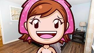 mama in anime gives you a tit job