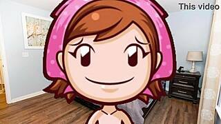 mama in anime gives you a tit job