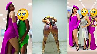 Slave Samantha Dances While Bound, Gagged, and Choked in BDSM Scene