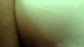 Latina wife bent over for quick doggystyle fuck in homemade video with amateur feel.