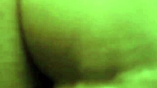 Latina wife bent over for quick doggystyle fuck in homemade video with amateur feel.