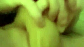 Amateur milf's intense dildo play session