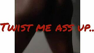 I can't believe that black shemale is pounding me so hard, it's making me moan.