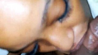 My Ex Sucking My Cock with Intense Passion and Skill in Bedroom Encounter