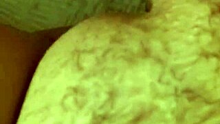 mature woman performs oral on stepson