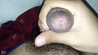 sharing my nudes in the night with cum and cock