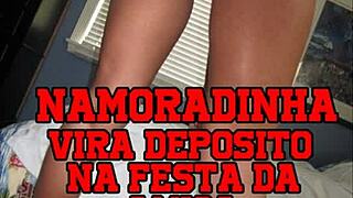 Girlfriend becomes cum dump at friend's party 😈