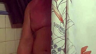 Massive Cock Play in Steamy Shower with Tight Ass Action