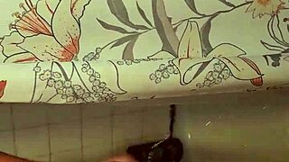 Massive Cock Play in Steamy Shower with Tight Ass Action