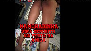 Girlfriend becomes cum dump at friend's party 😈