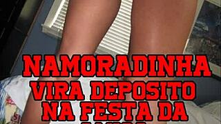 Girlfriend becomes cum dump at friend's party 😈