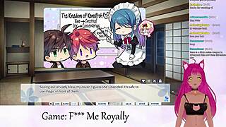 Vtuber Plays 'Fuck Me Royally' Part 1 With Kissing And Hentai.