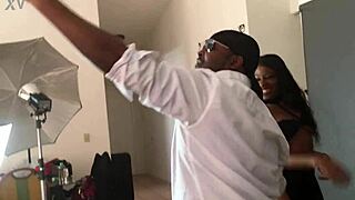 Kaiya Rose Sucks Big Black Cock