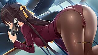 what's hidden in chikan ochi with counselor meika and natumi in episode 01?