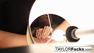 taylor vixen masturbates in hotel room
