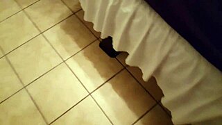 asian sucks white chub's cock