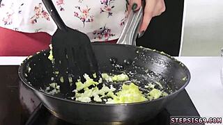 Amateur Big Tit Teen Sucks and Fucks in Family Contest