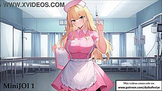 Minijois Hentai For Quick Cum With Nurse Bride And Hypnosis