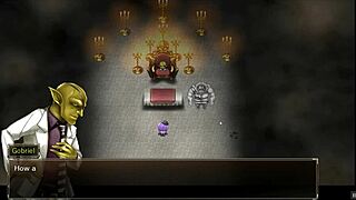 Karryn fights naked against the captain in prison hentai episode 21