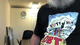 horny mature amateurs masturbate shaved pussies to orgasm and cumshot.