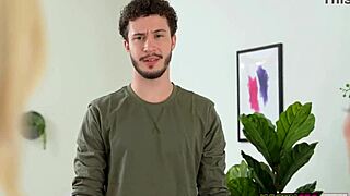 Amber Summer and Skyler Storm Admire Lingerie in Bedroom