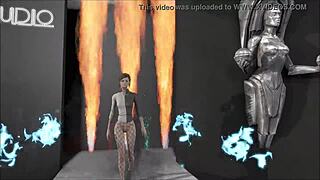 Hey, check out this Fallout 4 sporty fashion burning up the anime scene!