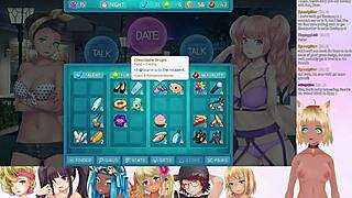 i'm lewdneko playin huniepop 2 double date part 6 with big tits