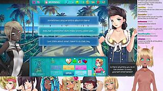 i'm lewdneko playin huniepop 2 double date part 6 with big tits